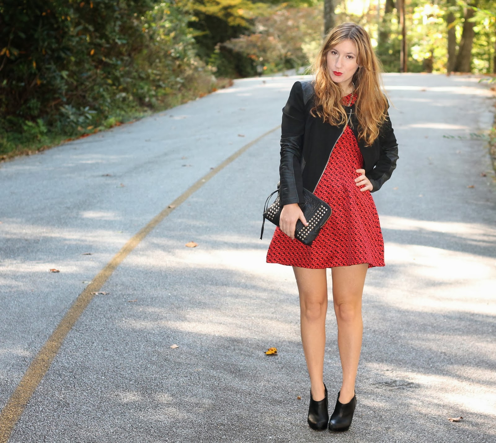 3 Ways To Wear The Print Red Dress TfDiaries