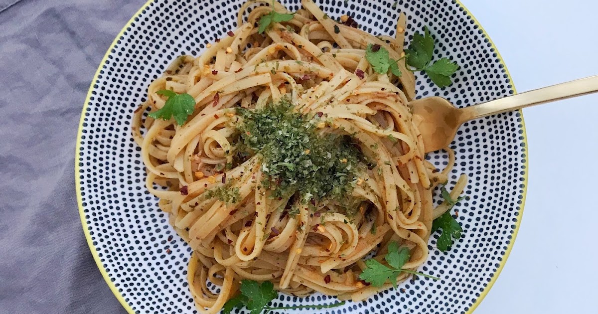 Japanese Style Pepperonchino Pasta / LUCY LOVES TO EAT