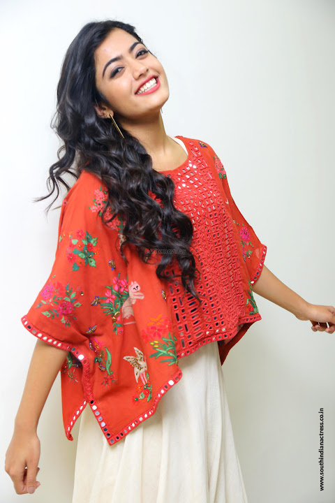 Rashmika Mandanna at Chalo teaser launch