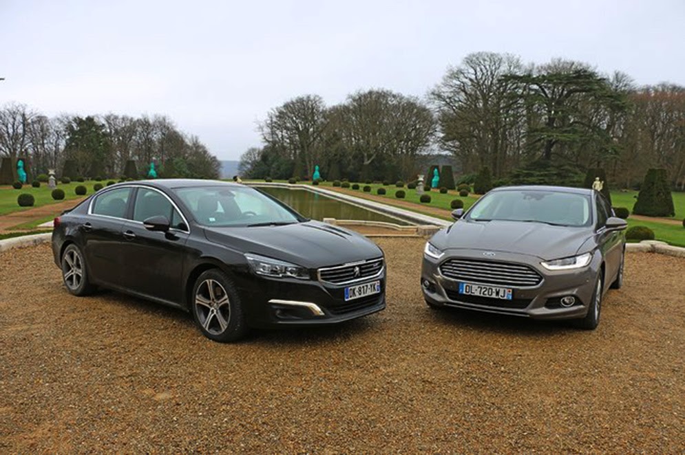 . Nuevo Ford Mondeo Vs Peugeot 508 Restyling 2 Habitáculo
