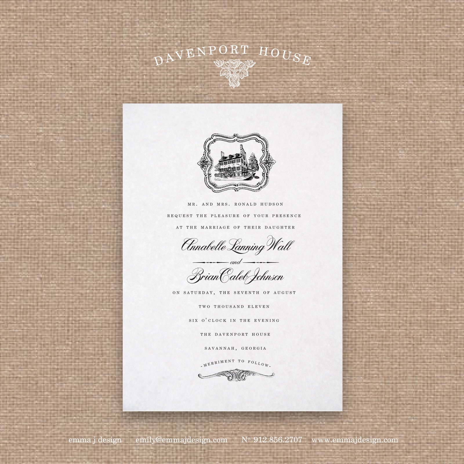 Savannah Designer, Emily McCarthy BLOG The Savannah Collection