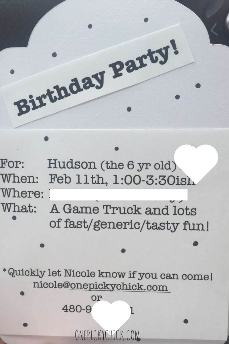 How to Plan a Last Minute Birthday Party One Picky Chick