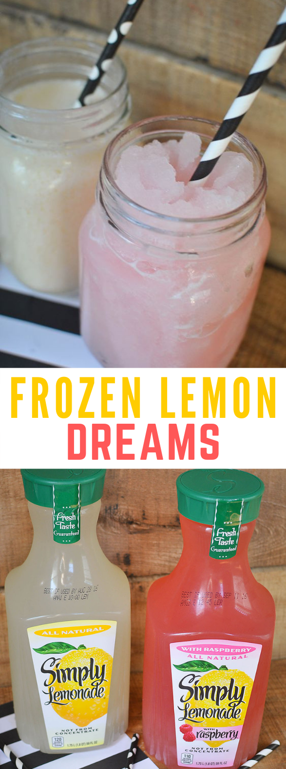 SIMPLE SUMMER TREAT: FROZEN LEMON DREAMS #Lemon #Summer SIMPLE SUMMER TREAT: FROZEN LEMON DREAMS #Lemon #Summer