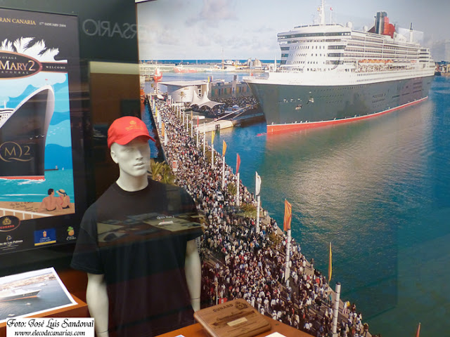 Fotos exposición naviera Cunard 
