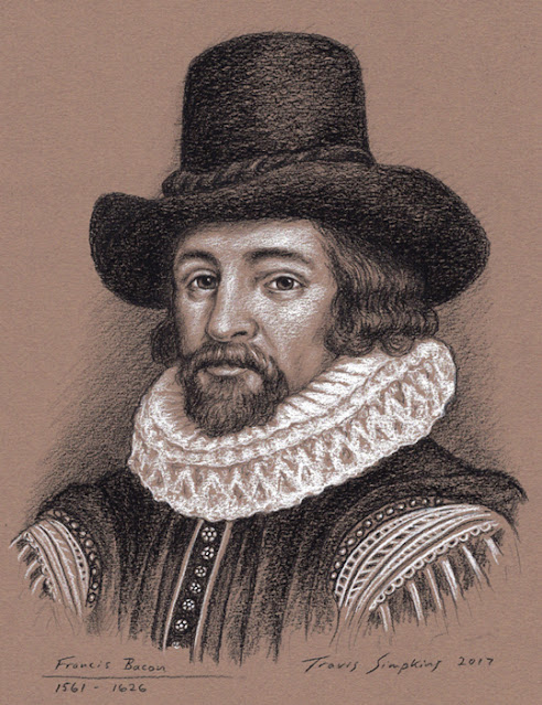 Francis Bacon. 1561-1626. Philosopher, Scientist. Rosicrucianism, Freemasonry. by Travis Simpkins