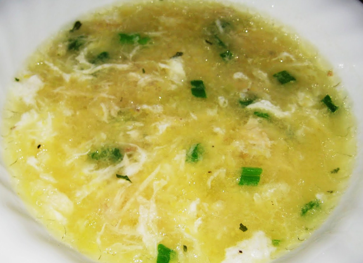 Cook with Chef Duminda Chicken, corn and egg drop soup