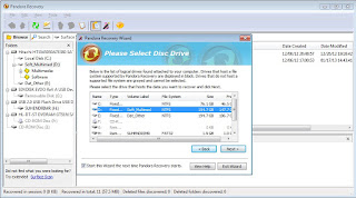 Mengembalikan File dengan Software Pandora Recovery 3