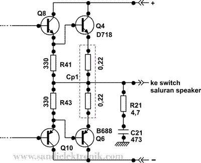 transistor akhir kenwood k-45 kenwood k-45 end-schematic