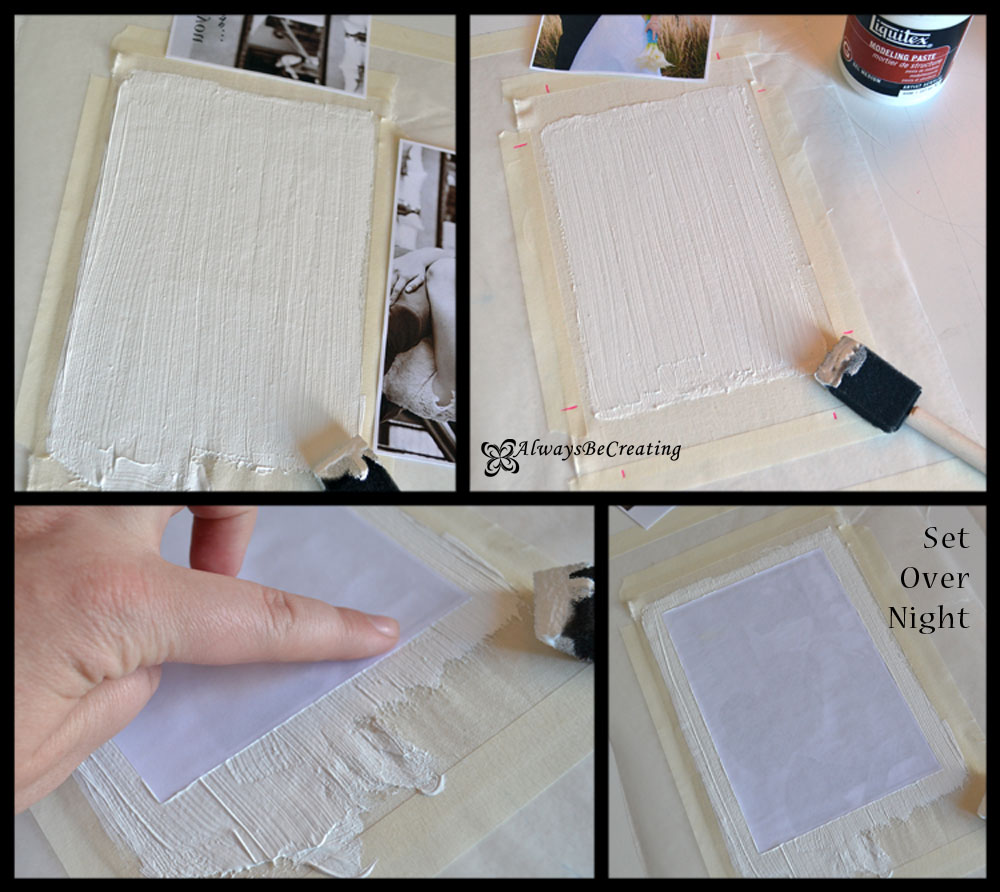 Always Be Creating Image Transfer Onto Fabric Using a Gel Medium