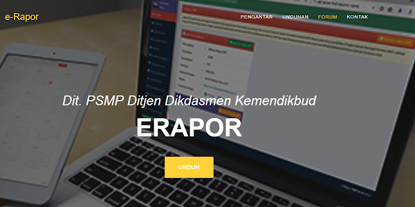 Update Aplikasi e-Rapor SMP Versi 1.2