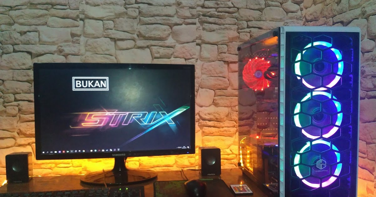 Review Singkat Casing PC Cube Gaming Tempered