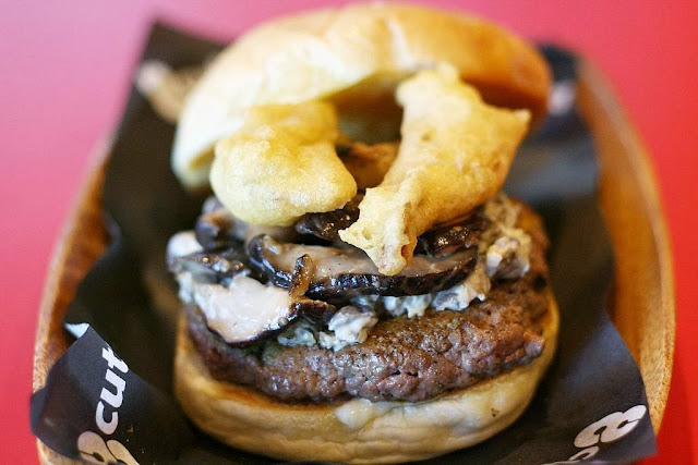 Rising Shroom Burger 8 Cuts Burger Blends UP Town Center
