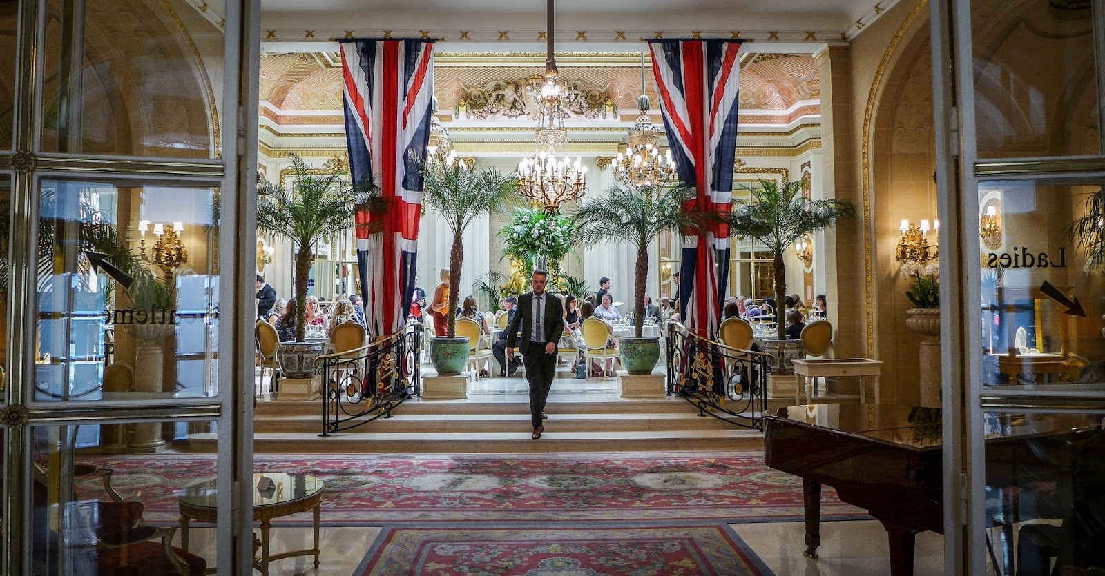 Patchy Growth: Restaurant Review: The Ritz Restaurant, Mayfair, London