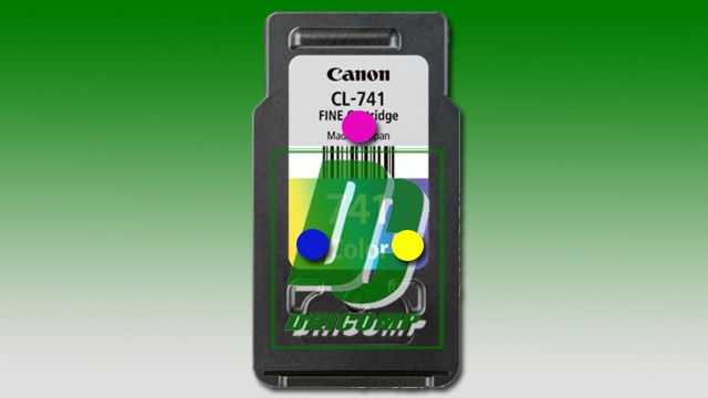 Posisi Warna Cartridge Canon Cl 741 Color Dhicomp