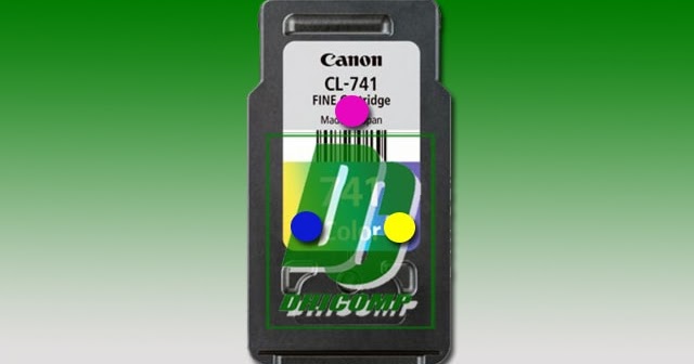 Posisi Warna Cartridge Canon CL741 Color Posisi Warna Cartridge Canon CL741 Color