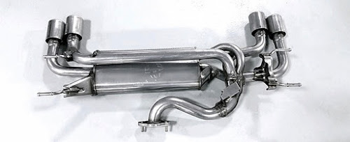 Abarth Spider Record Monza Exhaust