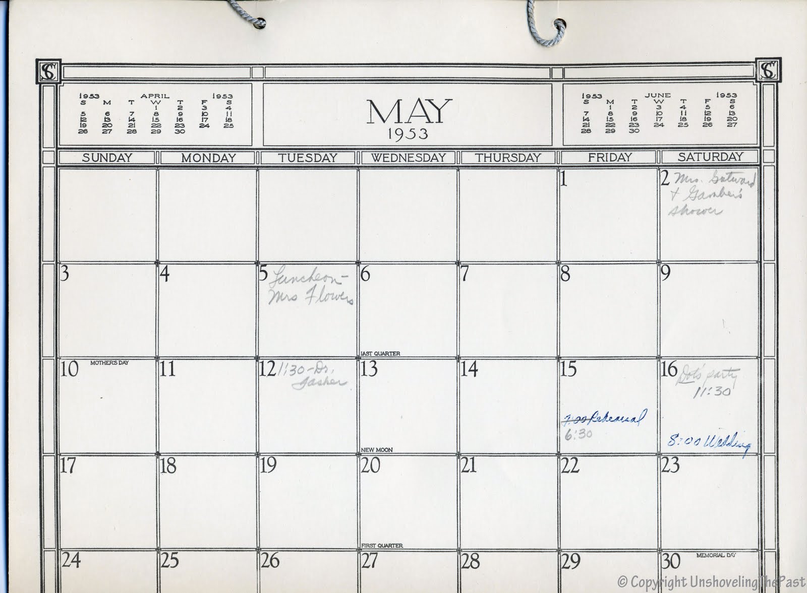 Unshoveling The Past It s Almost May Day