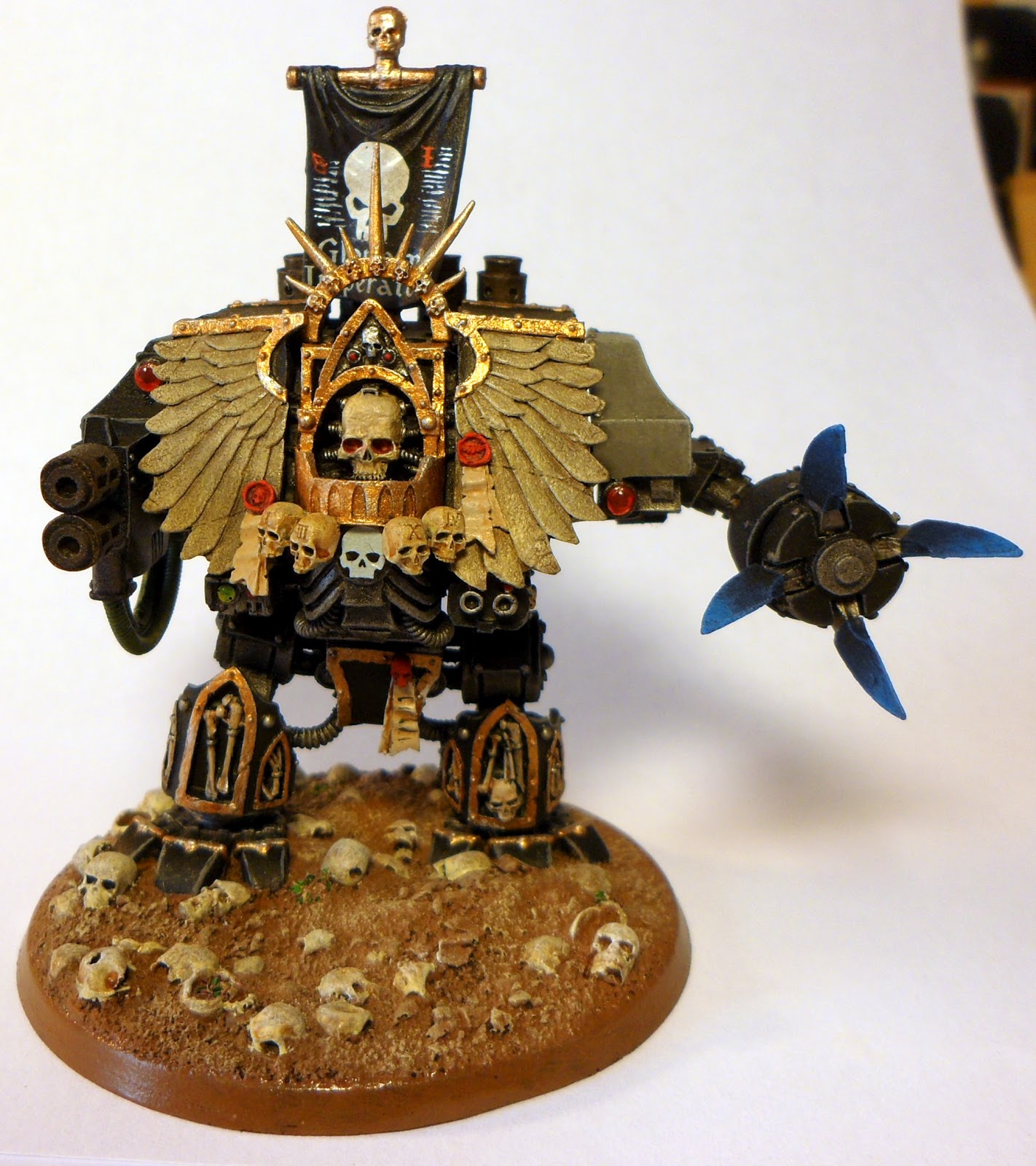 WeeMen Relictors Chaplain Dreadnought Finished