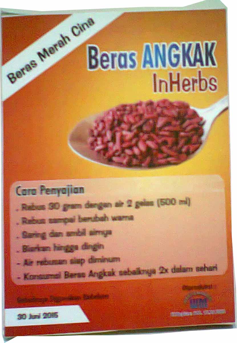 Beras Angkak - Beras Merah Cina