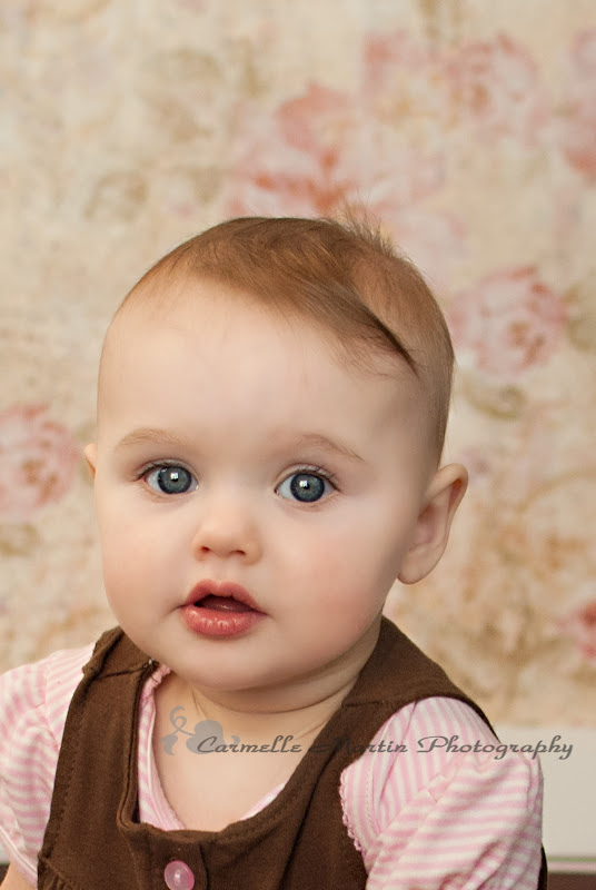 Carmelle Martin Photography 9 month old baby girl