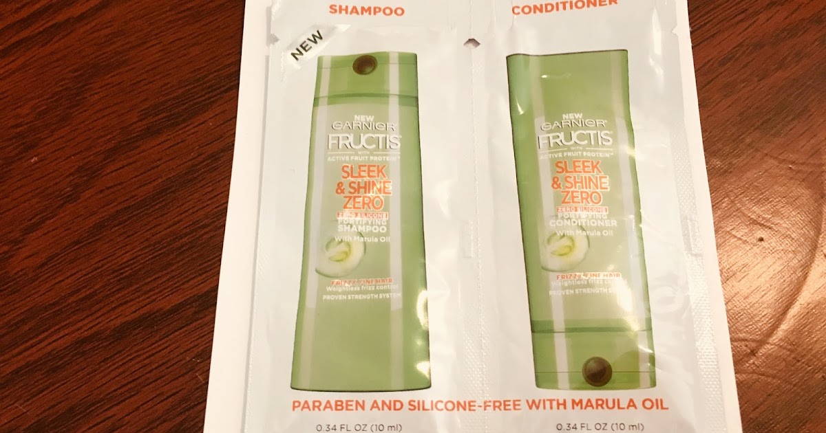 Free Samples : Garnier Sleek & Shine Zero Hair Care 