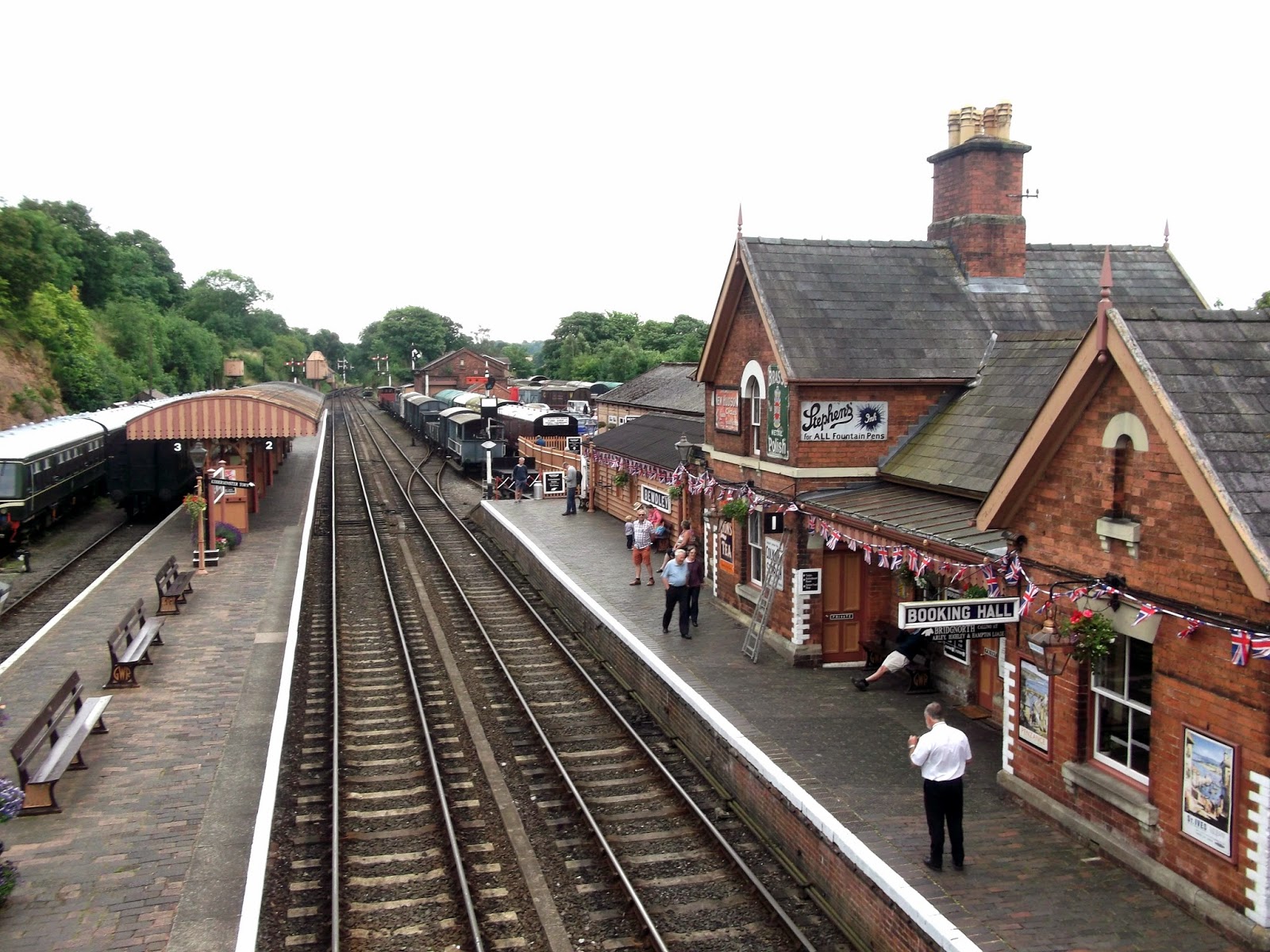 Steam Memories Bewdley station on the Severn Valley Railway