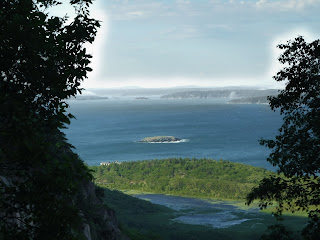 View from South Slide on Champlain Acadia