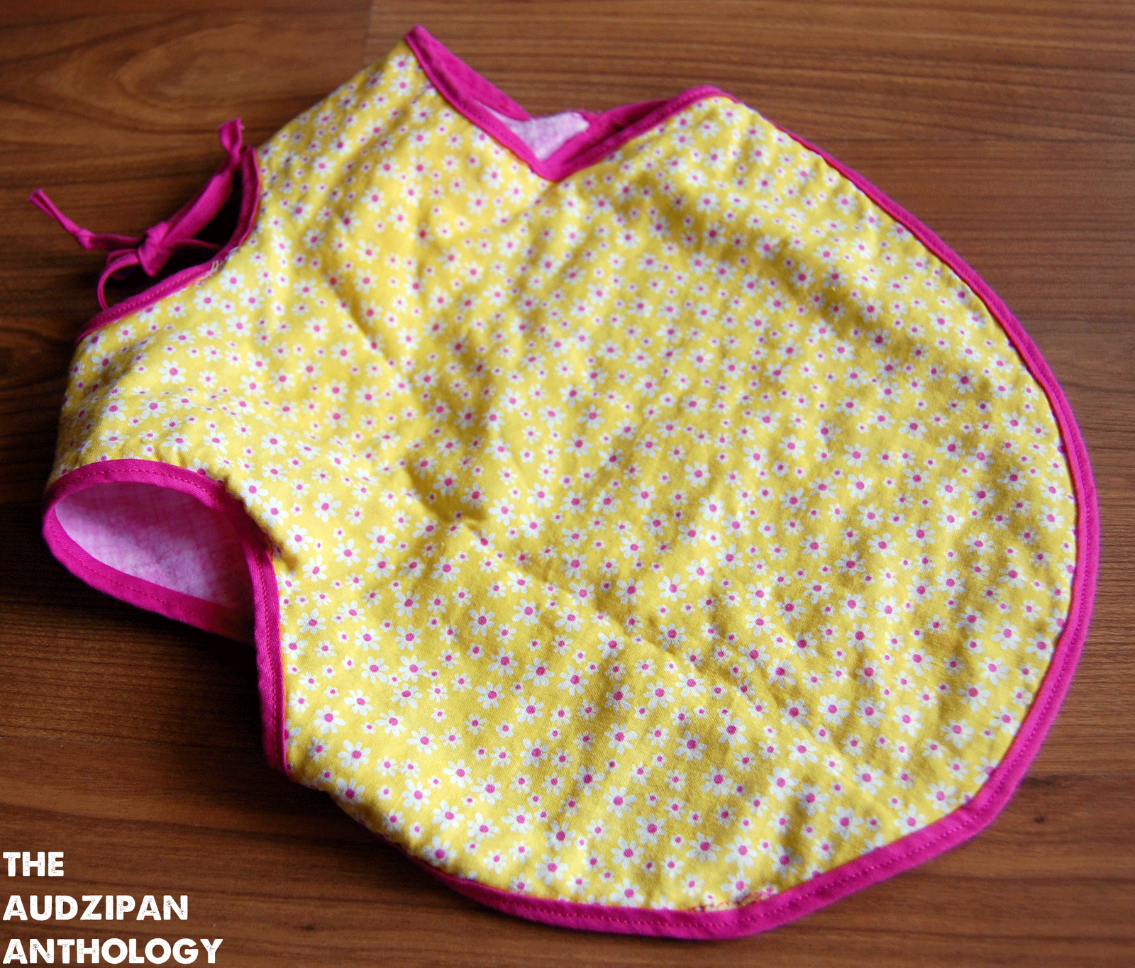 the audzipan anthology Baby Apron