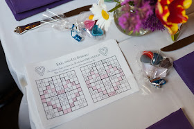 zero-waste wedding favor ideas sudoku game