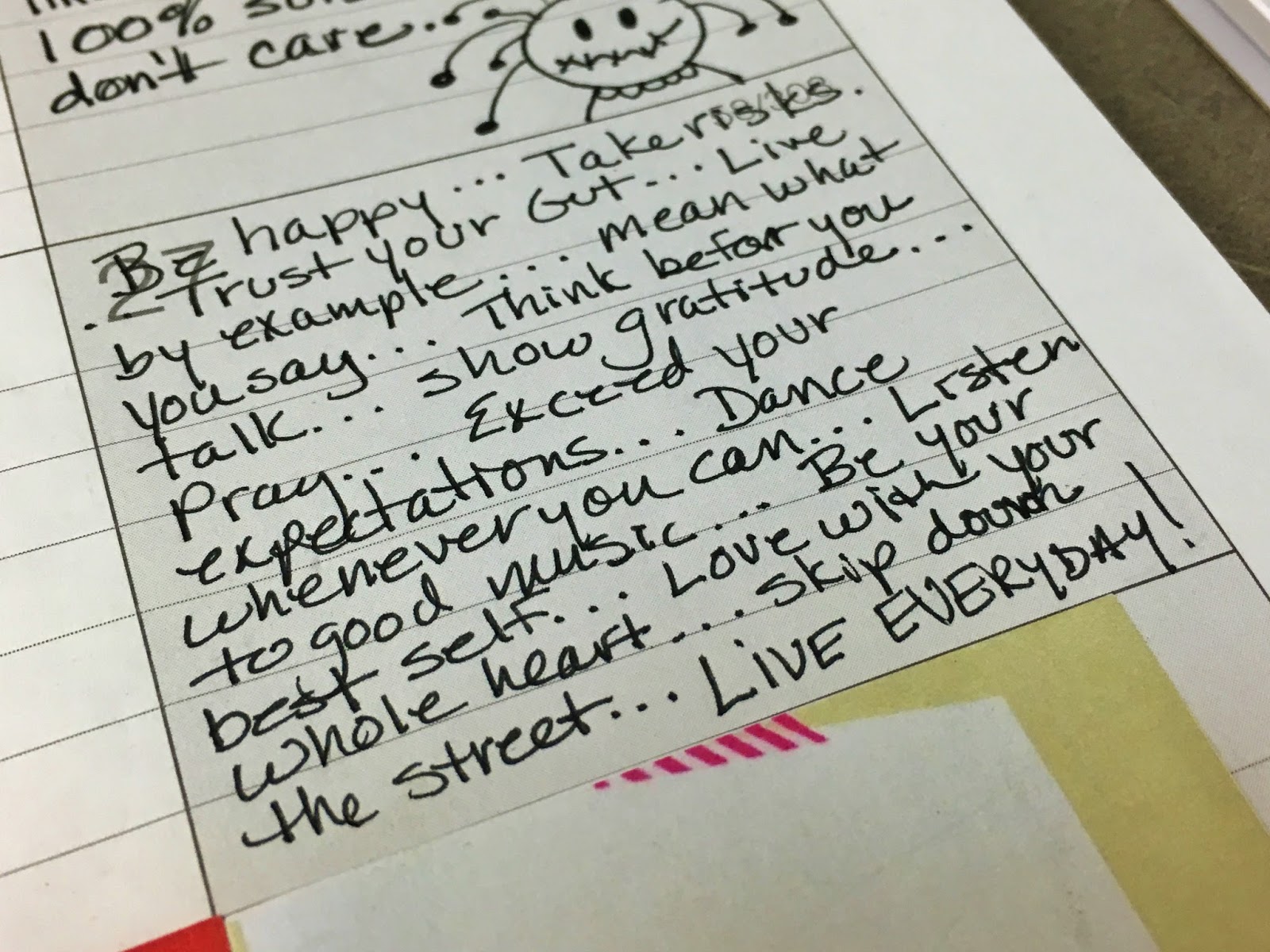 P S Diy Doodle Lyrics Canvas