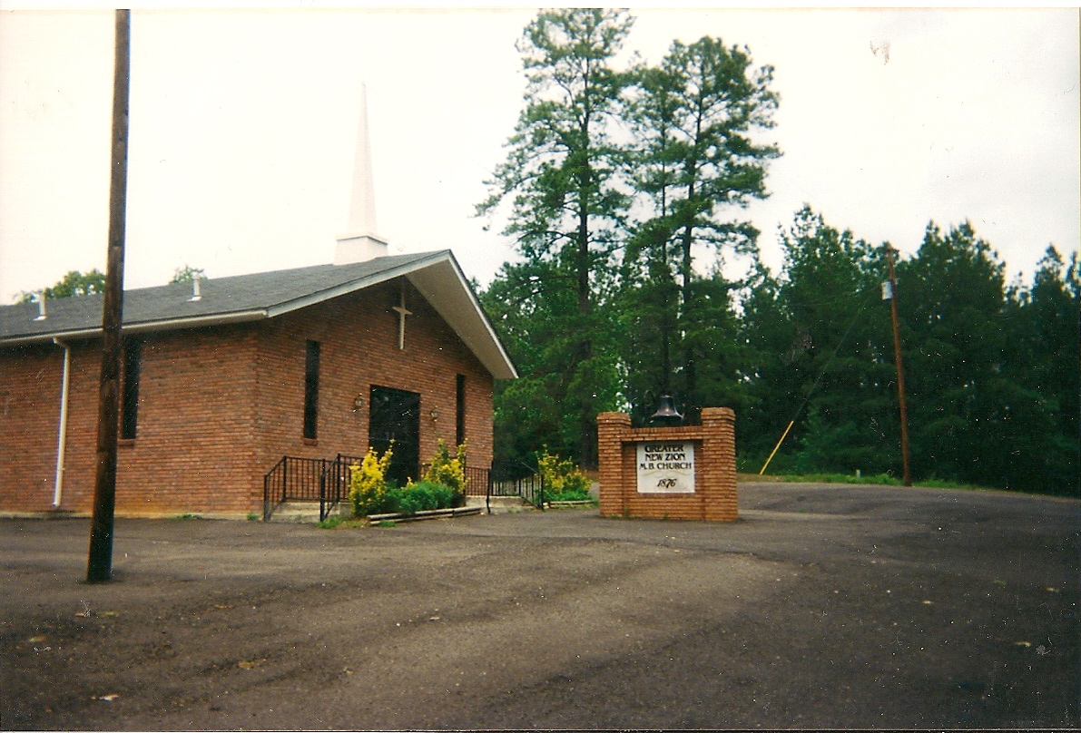 Between the Gate Posts Deed for New Zion Baptist Church 1873