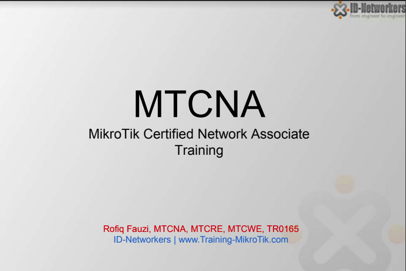 MTCNA Testking