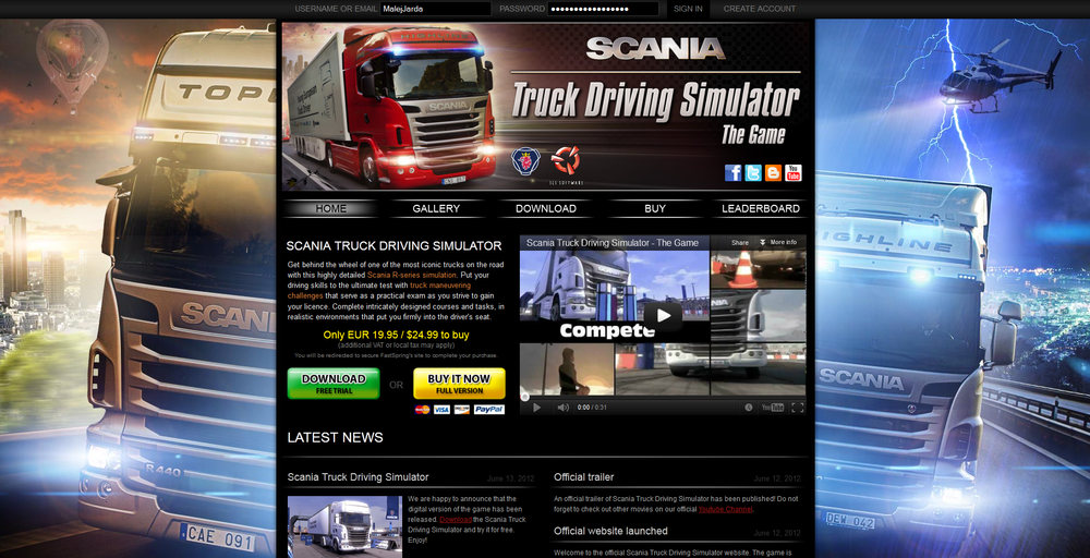 Scania Truck Driving Simulator For Mac Os