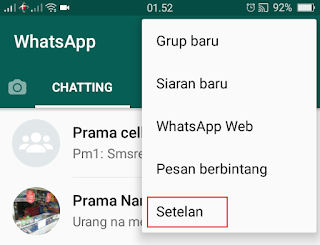 Cara Blokir Nomor Kontak Pada WhatsApp