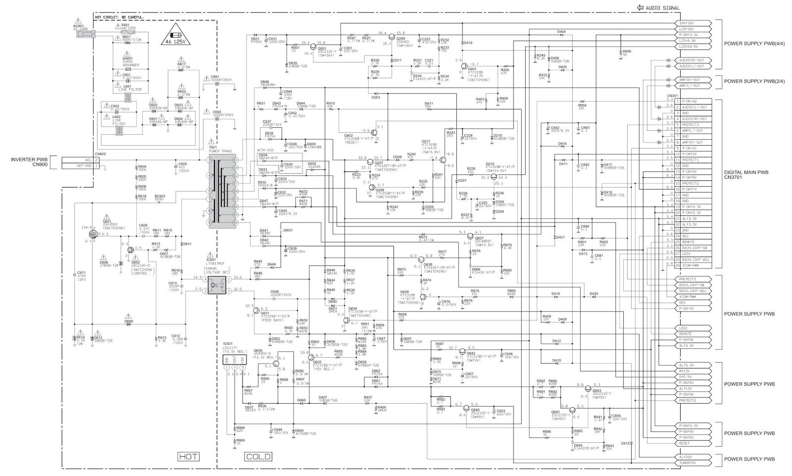 Electro help: JVC LT-32D200/AK - LT-32DV20/AK - LCD TELEVISION BUILT-IN