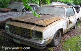 Junked 1979 Hurst-Olds Cutlass a project for a 13-year-old kid in Minnesota.