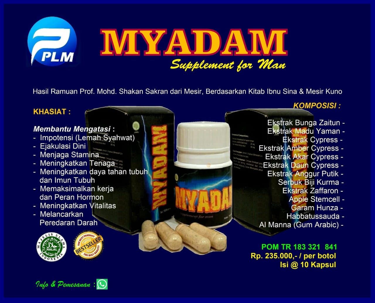 MyAdam | Mengobati Impotensi & Ejakulasi Dini