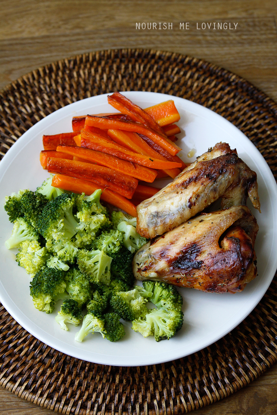 Nourish me lovingly Leftover chicken wings breakfast (AIP)