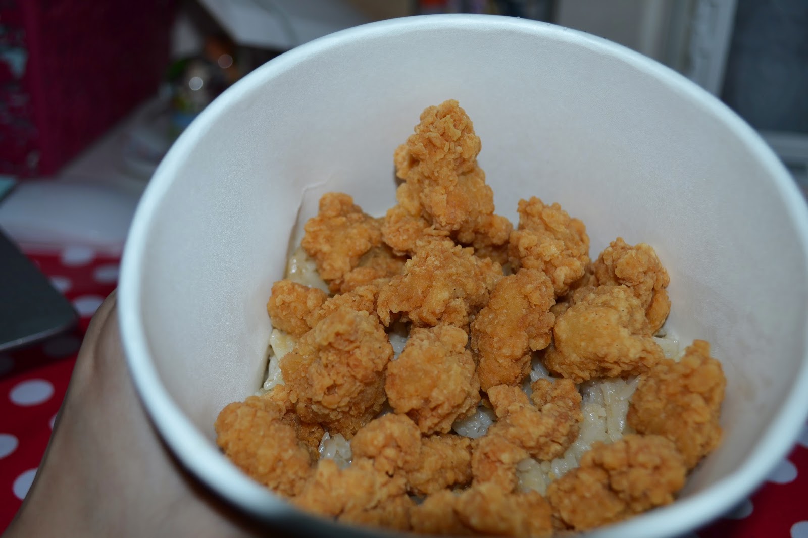 VAL TOH THE NEW KFC RICE BUCKET