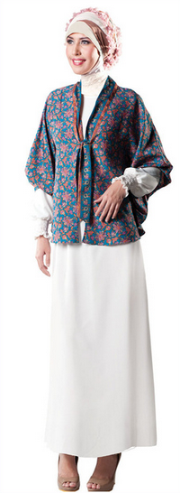 Contoh Model Baju  Batik  Muslim untuk  Remaja  Terbaru 2019