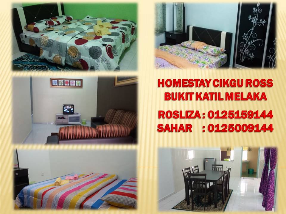 Blog Travel Pilihan Anda: HOMESTAY CIKGU ROSS BUKIT KATIL MELAKA