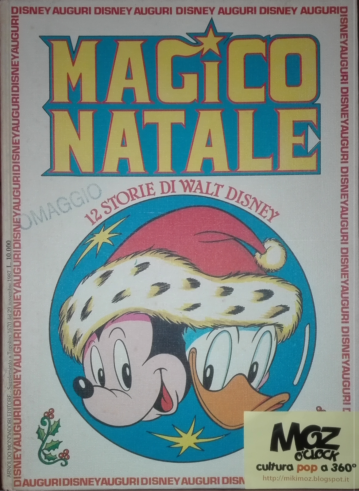 Immagini Natale Walt Disney.Moz O Clock Retromania E Nerdismo Fumetti Magico Natale 12 Storie Di Walt Disney