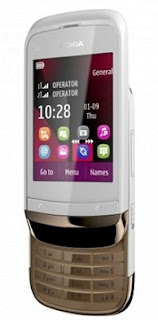 Nokia C2-02 Touch and Type Slider Mobile