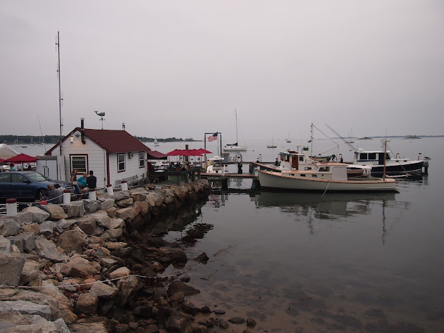 hot lobster rolls at Ford's Lobster in Noank, Connecticut