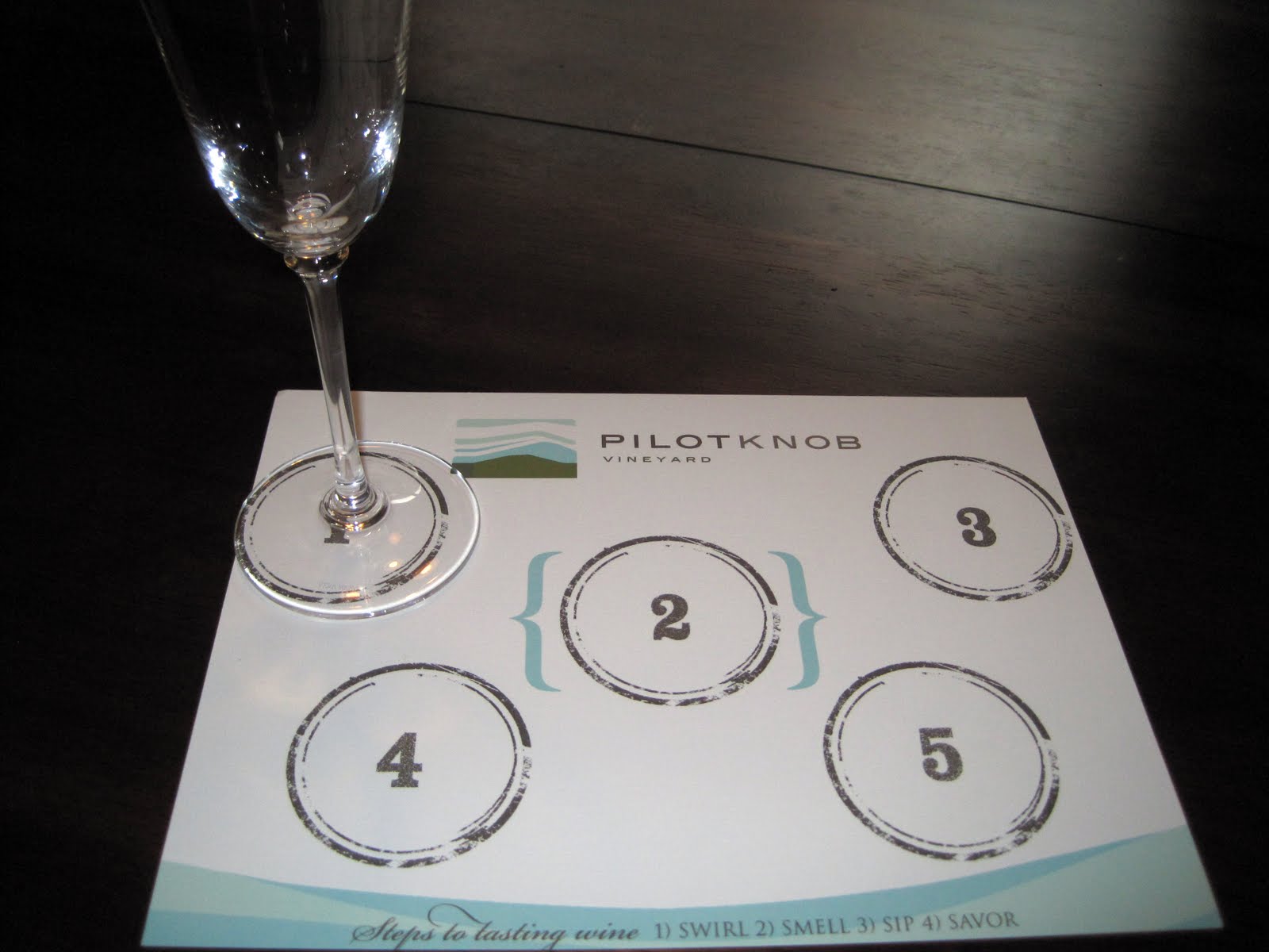 The Inviting Pear Photoblog Business Collateral for Pilot Knob Vineyard