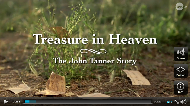 Treasure In Heaven The John Tanner Story
