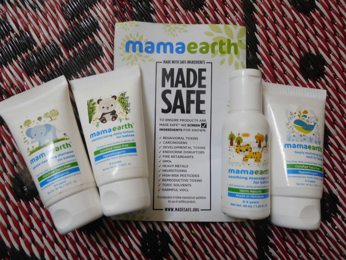 mamaearth baby products kit price