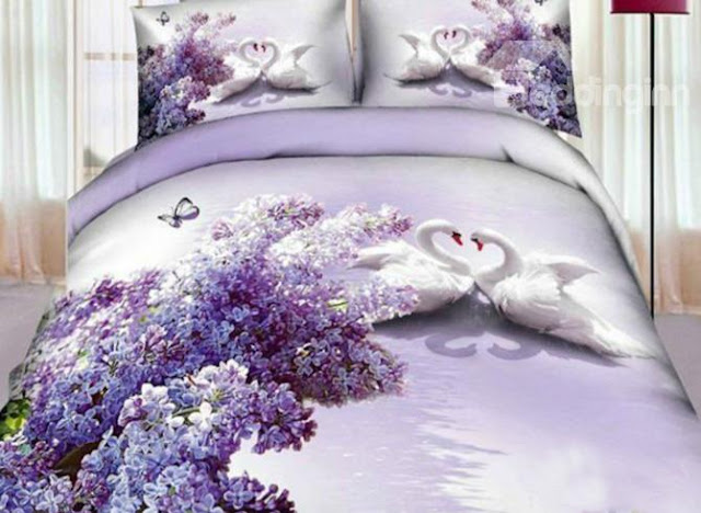 http://www.beddinginn.com/product/Romantic-Lilac-And-White-Swan-Couple-Print-4-Piece-3d-Duvet-Cover-Sets-10962822.html
