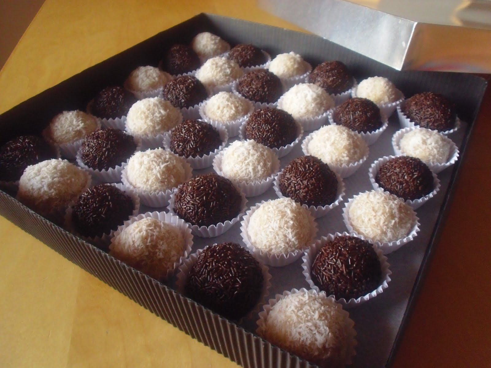 Trufas De Coco Y Chocolate Mundos Jumbo