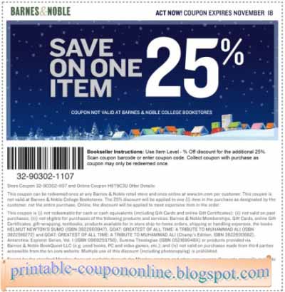 Coupon for barnes and noble textbooks online